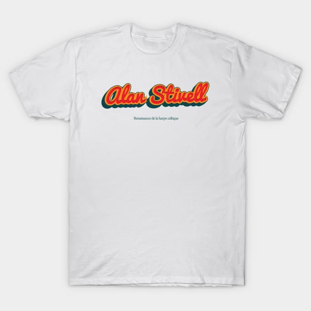 Alan Stivell T-Shirt by PowelCastStudio